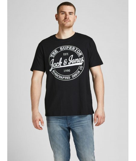 JACK&JONES T-SHIRT MANICA CORTA PER UOMO E RAGAZZA TAGLIE FORTI