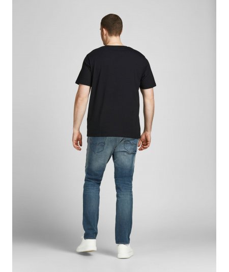 JACK&JONES T-SHIRT MANICA CORTA PER UOMO E RAGAZZA TAGLIE FORTI