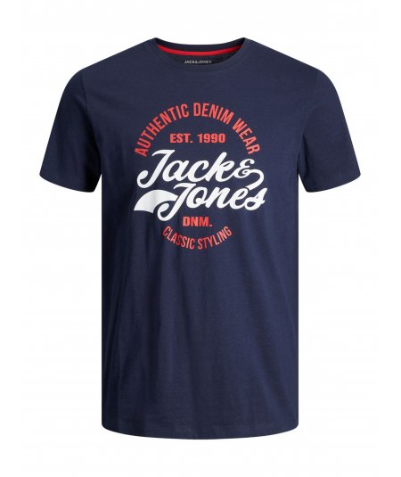 JACK&JONES T-SHIRT MANICA CORTA PER UOMO E RAGAZZA TAGLIE FORTI