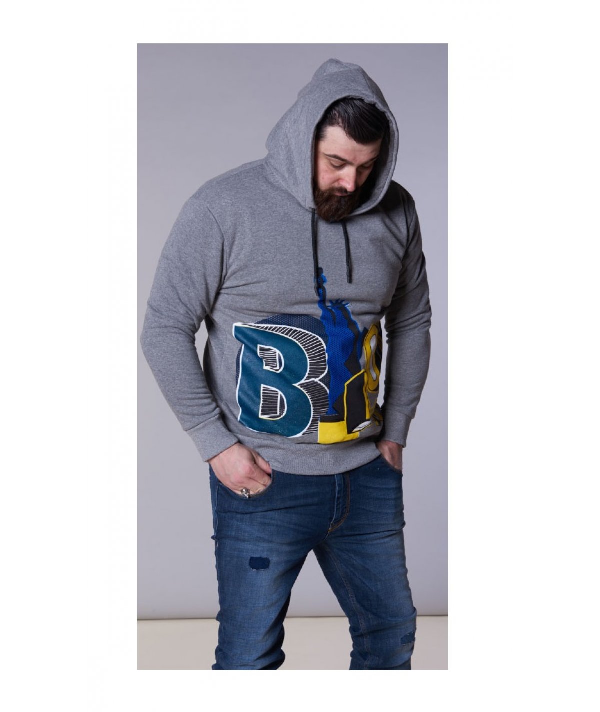 BL.38 Plus Sizes Men`s Sweatshirt