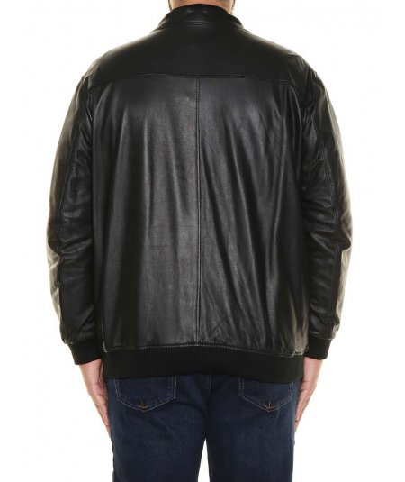 MAXFORT PRESTIGIO GIACCA CALIBRATA BOMBER PELLE UOMO TAGLIE FORTI