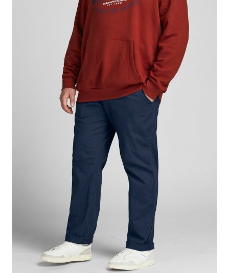 JACK&JONES MARCO DAVE PLUS SIZES CHINO TROUSERS FOR BIG AND TALL MEN