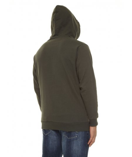 EASY BY MAXFORT PLUS SIZES HOODED SWEATSHIRT FOR BIG AND TALL MEN