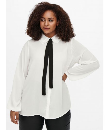 ONLY CARMAKOMA PLUS SIZES LONG SLEEVE SHIRT FOR CURVY LADIES