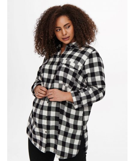 ONLY CARMAKOMA  PLUS SIZES LONG  SHIRT FOR CURVY LADIES