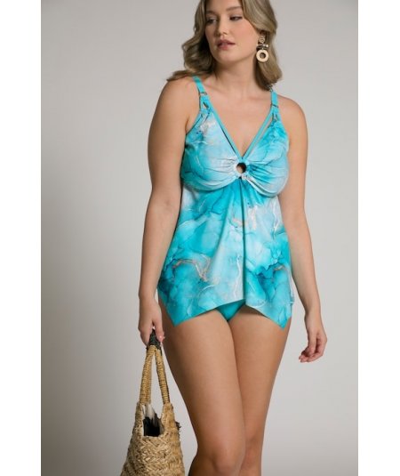 ULLA POPKEN COSTUME DA BAGNO CURVY TANKINI PER DONNA E RAGAZZA TAGLIE COMODE