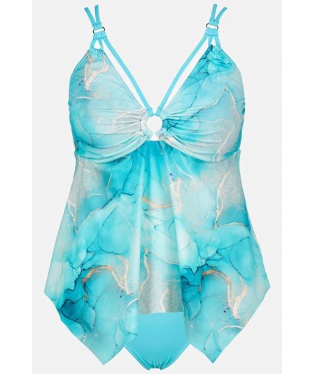 ULLA POPKEN COSTUME DA BAGNO CURVY TANKINI PER DONNA E RAGAZZA TAGLIE COMODE