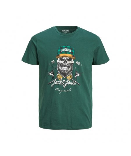 JACK&JONES T-SHIRT MANICA CORTA PER UOMO E RAGAZZO TAGLIE FORTI