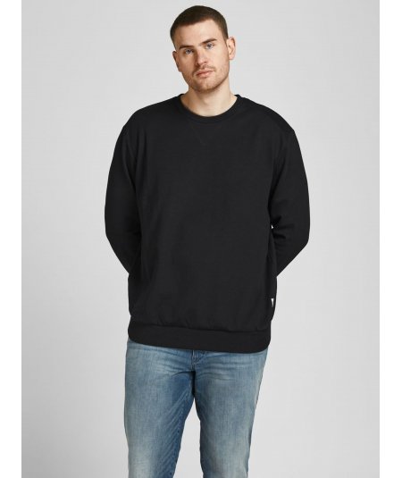 JACK&JONES FELPA GIROCOLLO PER UOMO E RAGAZZO TAGLIE FORTI