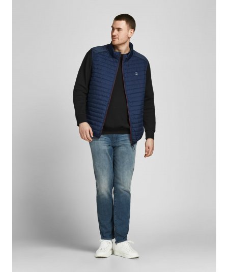 JACK&JONES FELPA GIROCOLLO PER UOMO E RAGAZZO TAGLIE FORTI