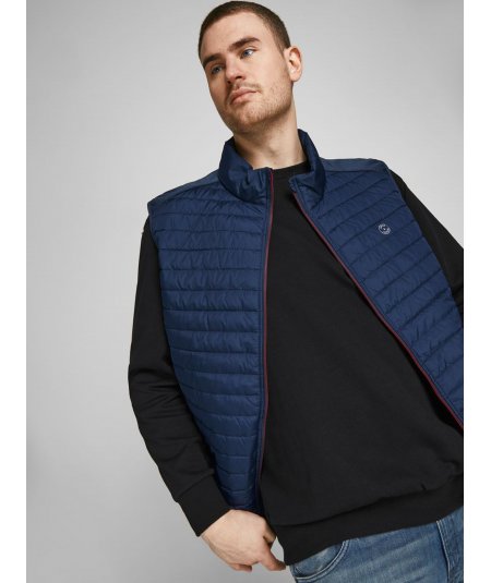 JACK&JONES FELPA GIROCOLLO PER UOMO E RAGAZZO TAGLIE FORTI