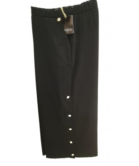 QUIIN21 PANTALONE CULOTTE CURVY PER DONNA E RAGAZZA TAGLIE COMODE