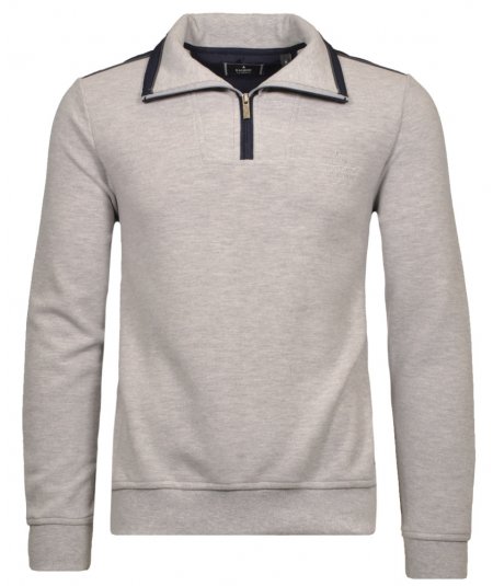 RAGMAN PULLOVER  MEZZA ZIP PER UOMO E RAGAZZO TAGLIE FORTI