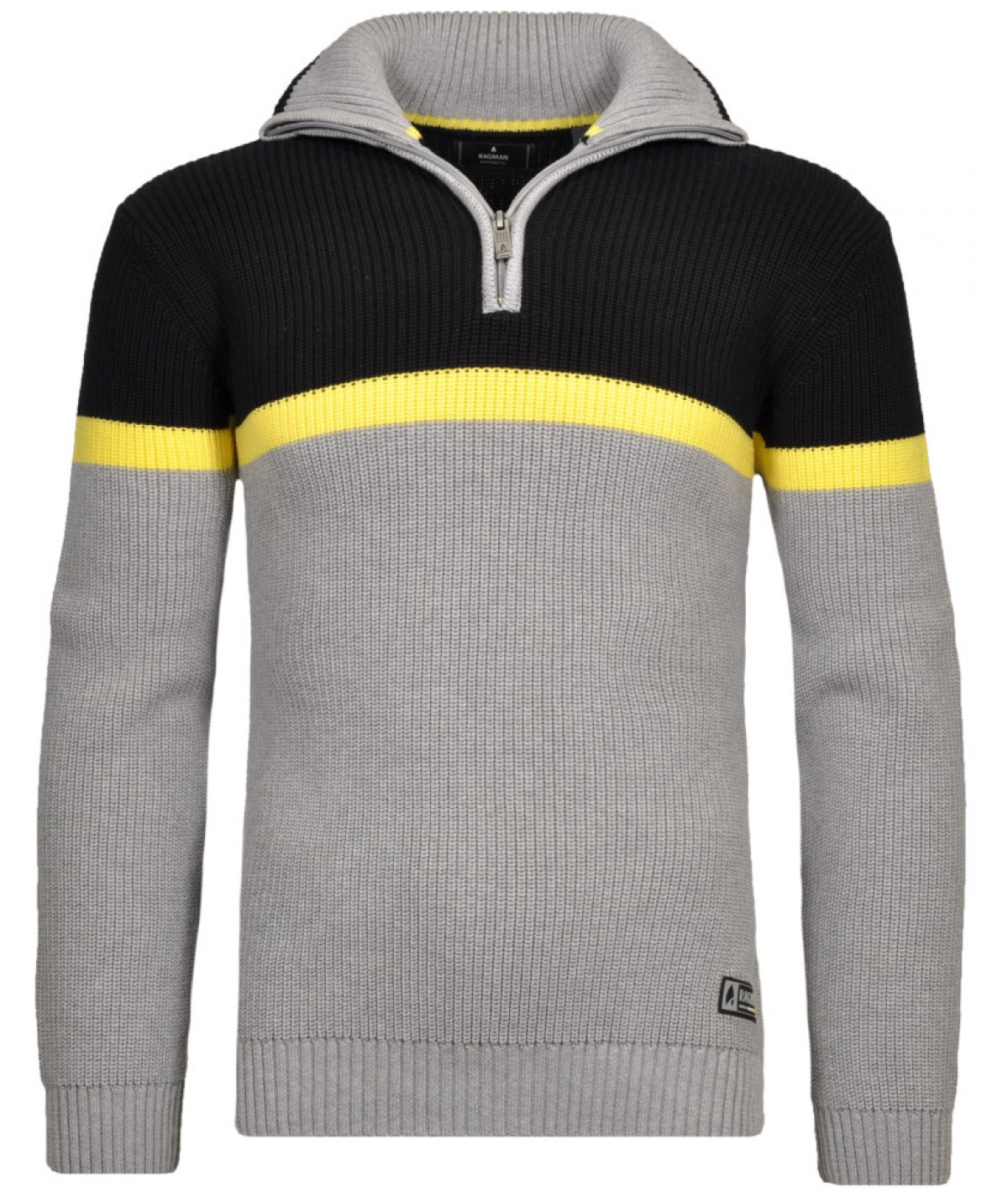 RAGMAN PULLOVER LUPETTO MEZZA ZIP PER UOMO E RAGAZZO TAGLIE FORTI