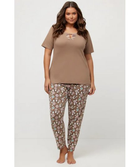 ULLA POPKEN PIGIAMA CURVY PER DONNA E RAGAZZA TAGLIE COMODE