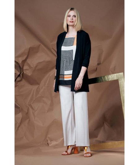 QUIIN21 PANTALONE CURVY PER DONNA E RAGAZZA TAGLIE COMODE