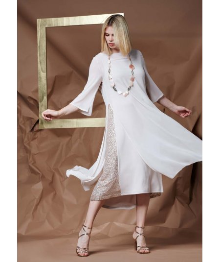 QUIIN21 ABITO CURVY PER DONNA E RAGAZZA TAGLIE COMODE