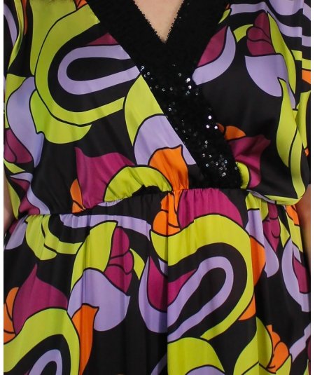 QUIIN21 ABITO CURVY PER DONNA E RAGAZZA TAGLIE COMODE