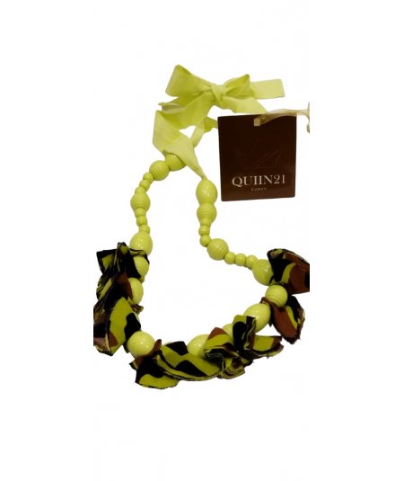 QUIIN21 MADE IN ITALY COLORED NECKLACE