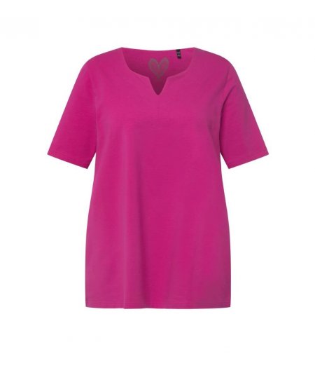 ULLA POPKEN T-SHIRT CURVY TOP MANICA CORTA PER DONNA E RAGAZZA TAGLIE COMODE