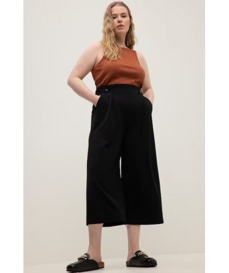 ULLA POPKEN PANTALONE CURVY CULOTTES PER DONNA E RAGAZZA TAGLIE COMODE