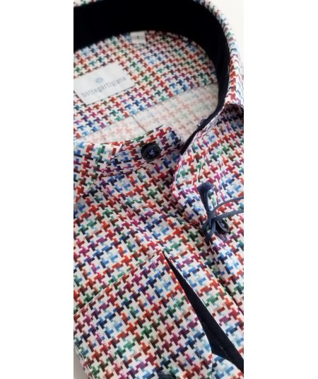 BOTTEGA ARTIGIANA CAMICIA CALIBRATA PER UOMO E RAGAZZO TAGLIE FORTI