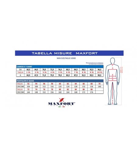 MAXFORT 250 BOXER INTIMO CALIBRATO UOMO TAGLIE FORTI