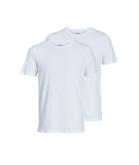 JACK&JONES SET 2 T-SHIRT MANICA CORTA PER UOMO E RAGAZZO TAGLIE FORTI