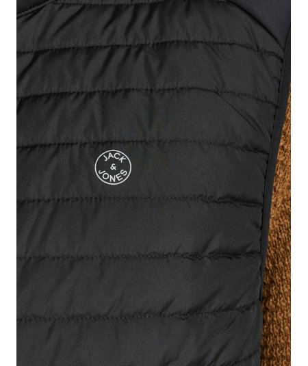 JACK&JONES GILET IMBOTTITO SMANICATO PER UOMO E RAGAZZO TAGLIE FORTI