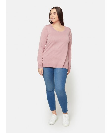 CISO PULLOVER CURVY MAGLIONCINO PER DONNA E RAGAZZA TAGLIE COMODE