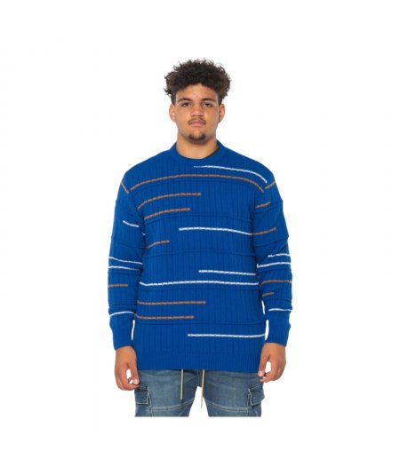 BL38 PULLOVER GIROCOLLO DA UOMO TAGLIE FORTI