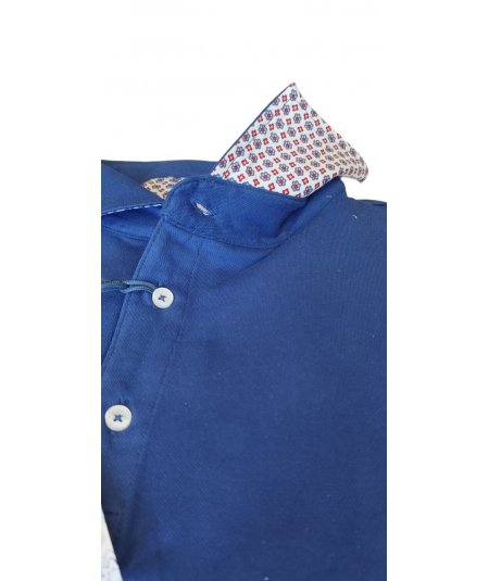 BOTTEGA ARTIGIANA . Polo t-shirt calibrata collo camicia da uomo taglie forti