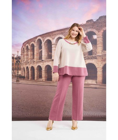 EXSY Maglia curvy da donna taglie comode