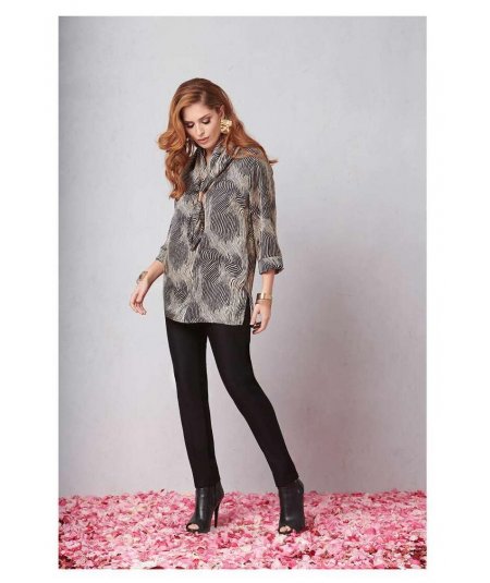 QUIIN21 . Casacca curvy da donna taglie comode