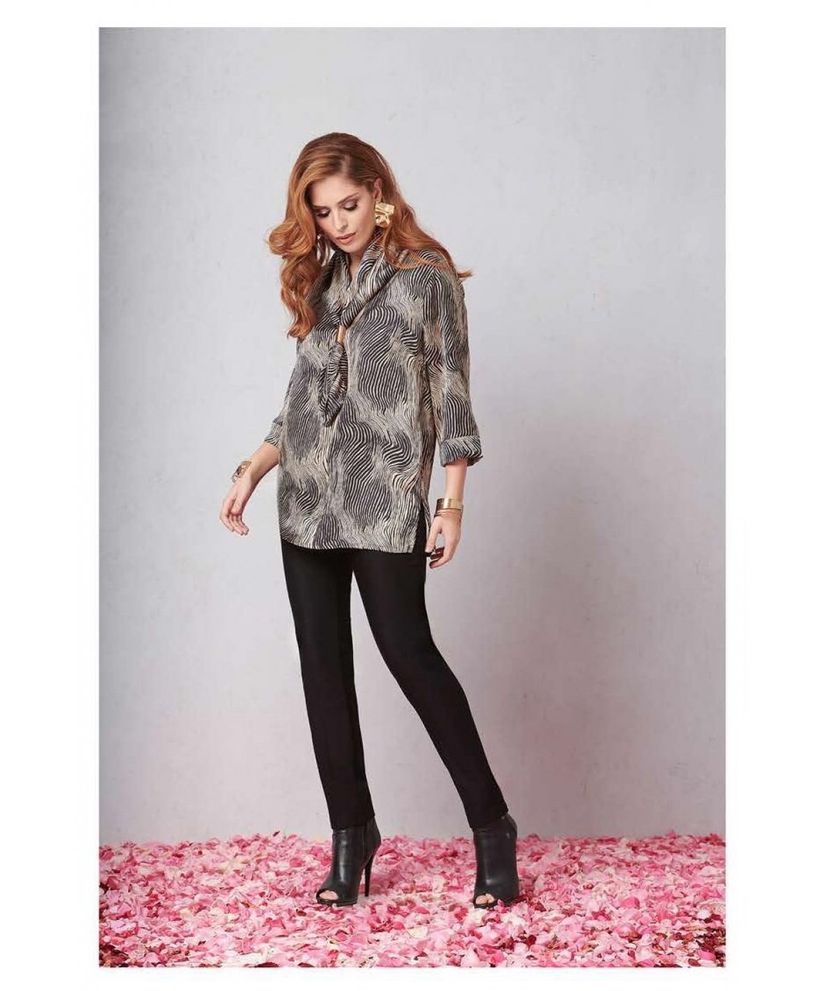 QUIIN21 . Casacca curvy da donna taglie comode