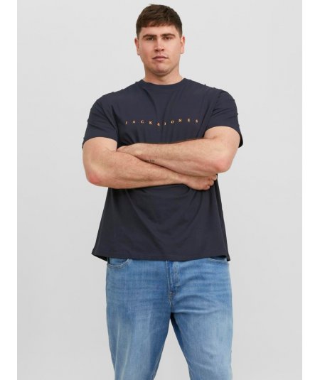 JACK&JONES T-shirt manica corta da uomo taglie forti