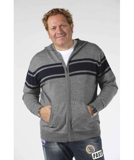MAXFORT 4506 CARDIGAN ZIP UOMO TAGLIE FORTI