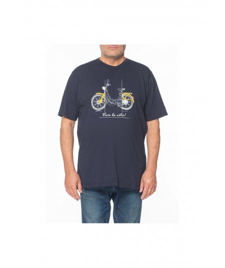 EASY by MAXFORT . E2646 T-shirt manica corta da uomo taglie forti