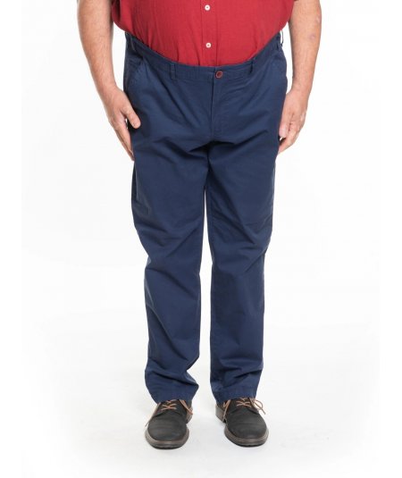 EASY BY MAXFORT . E2204 Pantalone calibrato elasticizzato da uomo taglie forti