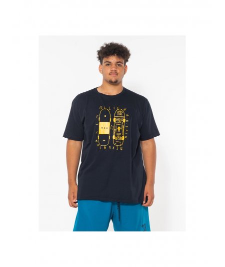 BL38 BY MAXFORT . B38491 T-shirt manica corta da uomo taglie forti