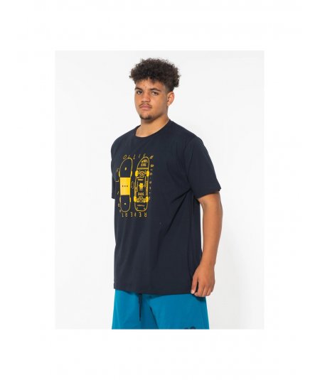 BL38 BY MAXFORT . B38491 T-shirt manica corta da uomo taglie forti