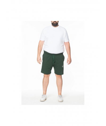 EASY BY MAXFORT . E2637 Bermuda in felpa da uomo taglie forti