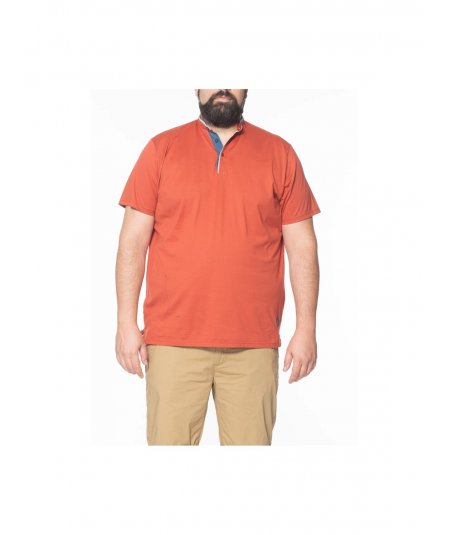 MAXFORT PRESTIGIO . P25592 Polo Filo di Scozia da uomo taglie forti