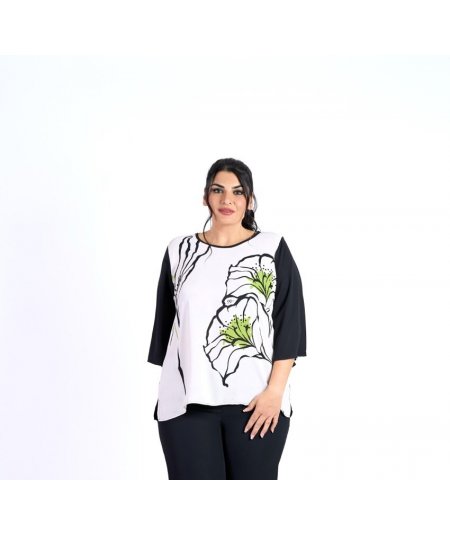 EXSY . Casacca curvy da donna taglie comode