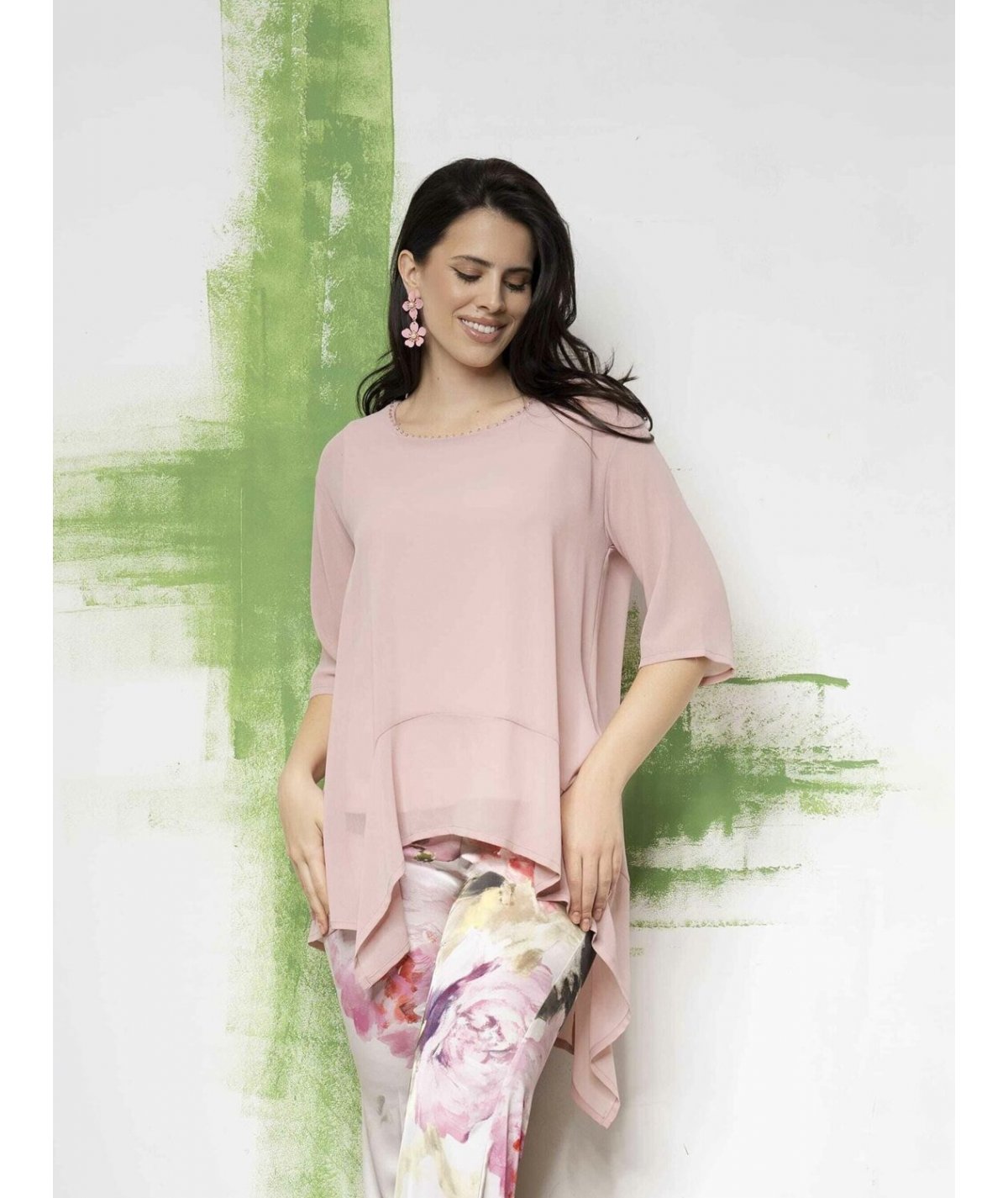 QUIIN21 . Casacca curvy elegante da donna taglie comode