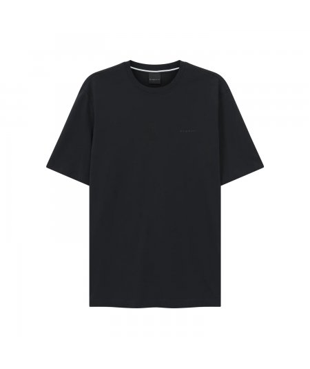 BUGATTI . T-shirt blu da uomo taglie forti