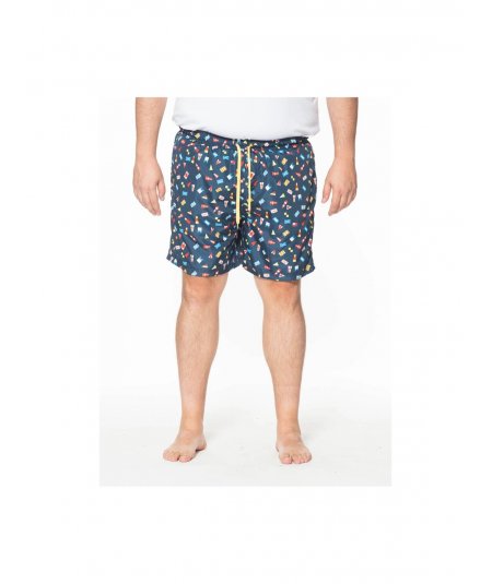 EASY BY MAXFORT . Costume da bagno short mare da uomo taglie forti