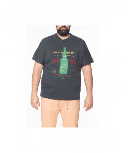 MAXFORT . art.41435 T-shirt manica corta da uomo taglie forti