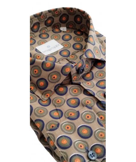 BOTTEGA ARTIGIANA CAMICIA CALIBRATA PER UOMO E RAGAZZO TAGLIE FORTI