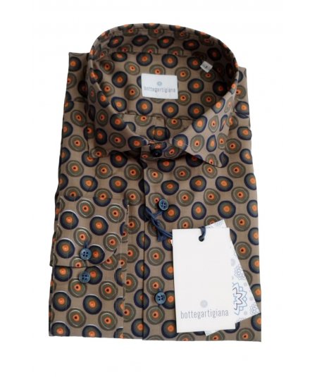 BOTTEGA ARTIGIANA CAMICIA CALIBRATA PER UOMO E RAGAZZO TAGLIE FORTI
